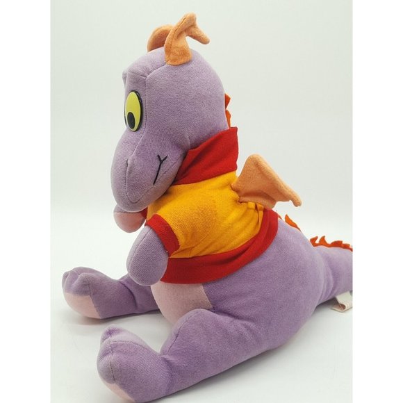 Vintage 1970's Walt Disney Purple Figment Dinosaur California Stuffed Toys Plush - Picture 3 of 12